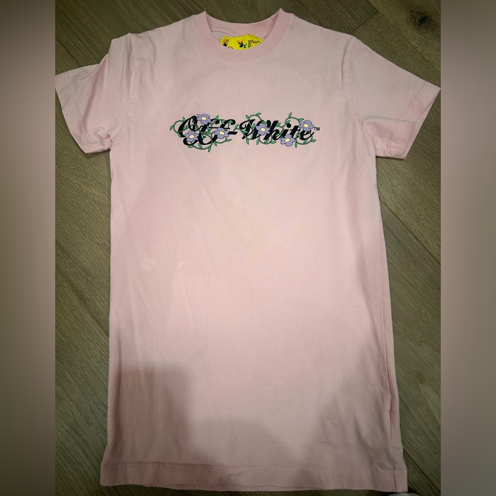 KIDS OFF-WHITE Tshirt dress